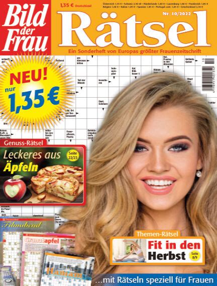 Read BILD der Frau Rätsel magazine on Readly the ultimate magazine