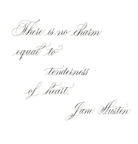 Jane Austen Quote Calligraphy Jane Austen Quotes Quotes Kayla