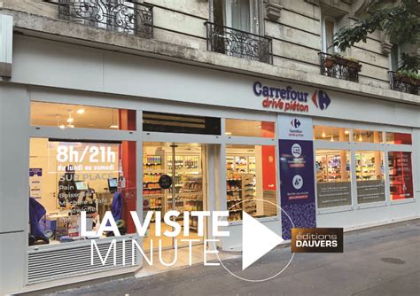 Paris Carrefour teste le drive piéton étendu et Intermarché suivra