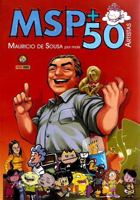 Quadrikomics Maurício De Sousa Por Mais 50 Artistas