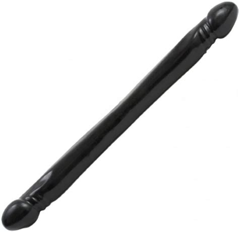 Amazon Doc Johnson Black Double Header Dildo 18 Inches Health Household
