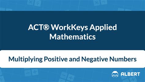 Multiplying Positive And Negative Numbers Like A Pro Albert Resources