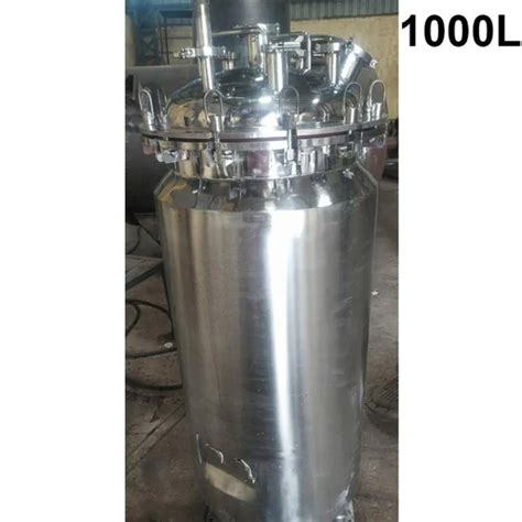 L Stainless Steel Jacketed Vessel At Inr In Vasai Spea