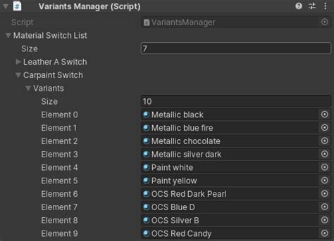 Variants Pixyz Plugin