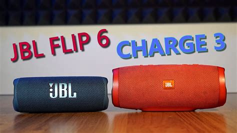 Последняя СТЕРЕО колонка против моно | JBL Flip 6 vs JBL CHARGE 3 - YouTube