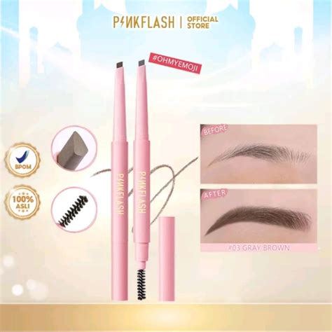 Jual Pinkflash Ohmyemoji Automatic Eyebrow Pencil Waterproof Tahan Air