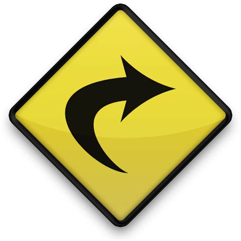 Curvy Road Sign - ClipArt Best