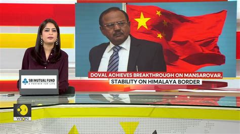 Wang Yi Doval Meet India S NSA Ajit Doval Delivers Mansarovar