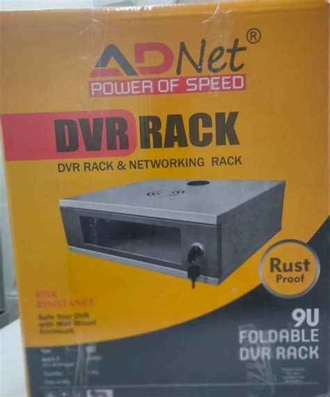 Gray Adnet Mild Steel Dvr Rack U Storage Capacity Device At Rs