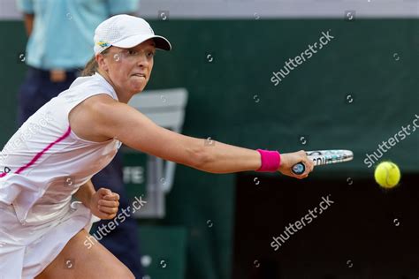 Iga Swiatek During Roland Garros 2023 Editorial Stock Photo - Stock ...