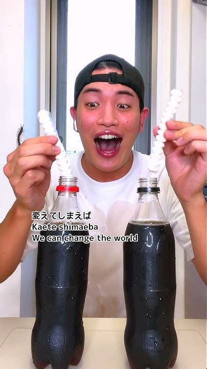 Nonomen Funny Video😂😂😂 Double Mentos Coke Challenge ダブル・メントスコーラ