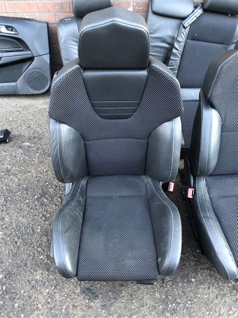 Vauxhall Astra H Vxr Recaro Half Leather Seats Front And Rear 2004 2010