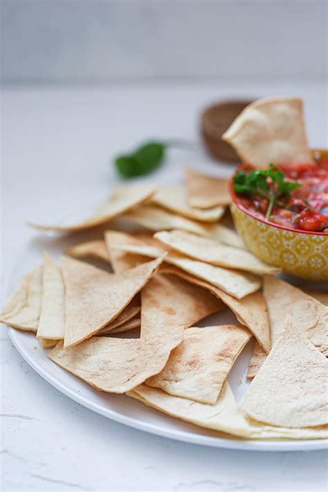 Homemade Oven Baked Tortilla Chips Recipe From Scratch