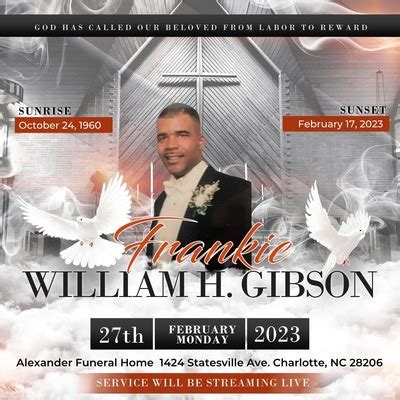 Obituary William Frankie Gibson Jr Alexander Funeral Home