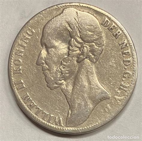 Holanda moneda de 1 florín año 1845 Vendido en Subasta 320236218