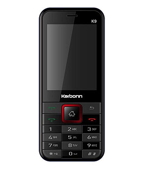 Karbonn Jumbo K Black Red Price In India Buy Karbonn Jumbo K