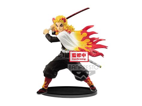 Demon Slayer Kimetsu No Yaiba Vibration Stars Kyojuro Rengoku Figura