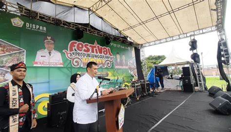 Asisten Administrasi Umum Buka Festival Produk Unggulan Kopi Tahun 2024