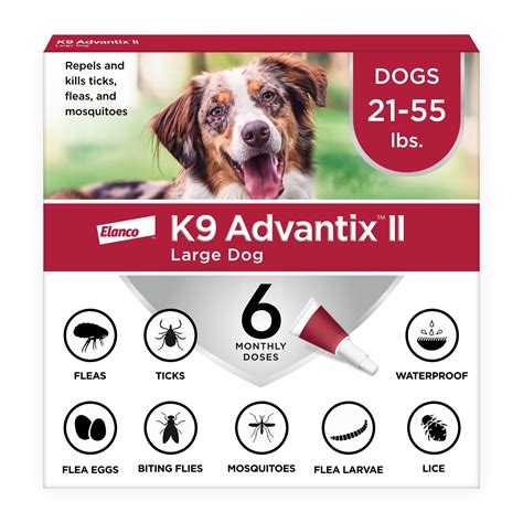 K9 Advantix Ii Vet Recommended Flea Tick And Mosquito Treatment