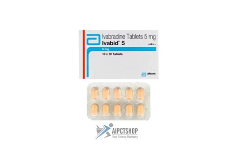 Buy Ivabid Ivabradine 5 Mg 100 Tablets Online