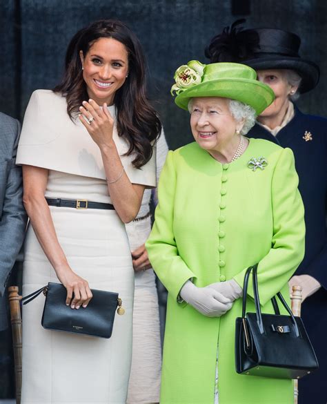 Meghan Markle Wears a Givenchy Dress and Cape for Outing With the Queen ...