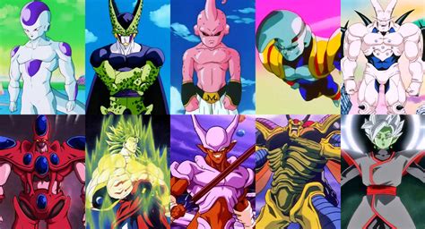 Top 10 Dbz Villains By Silverbuller On Deviantart