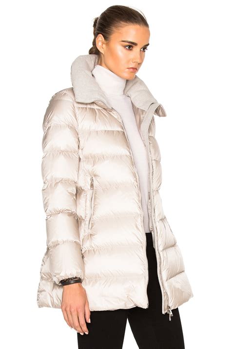 Moncler Torcyn Jacket In Beige Fwrd