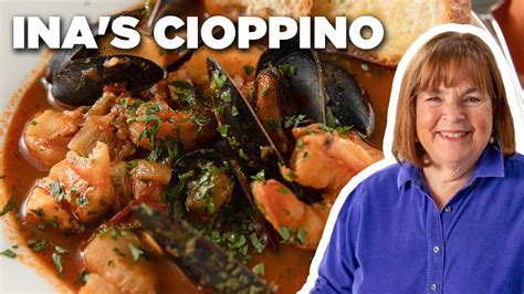 Ina Gartens Cioppino Barefoot Contessa Food Network Youtube