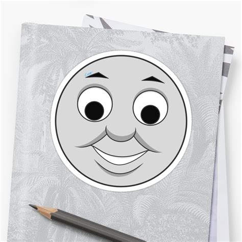 "Thomas (happy face TV ver.)" Stickers by corzamoon | Redbubble