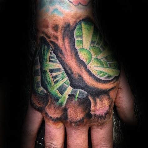 40 Unique Hand Tattoos For Men Manly Ink Design Ideas