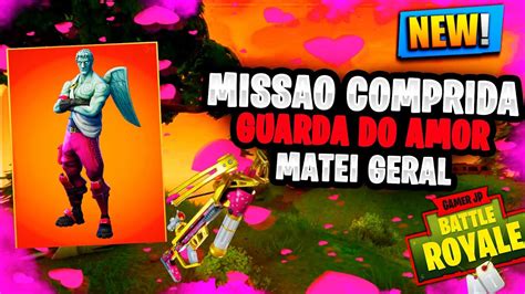 Jp Joguei Com A Skin Guarda Do Amor E Matei Geral Fortnite Battle