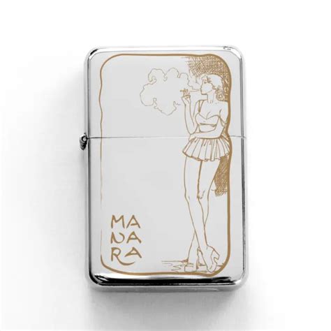 Milo Manara Chrome Lighter Metal 651mc 76 Lp Comic Book