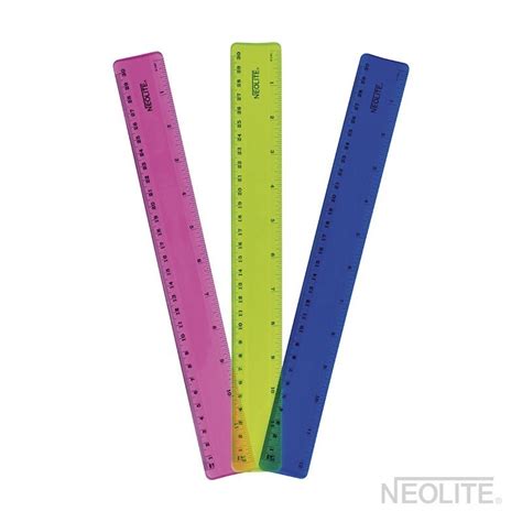 Regla Ultraflexible 30 Cm Surtido NEOLITE Material Didactico