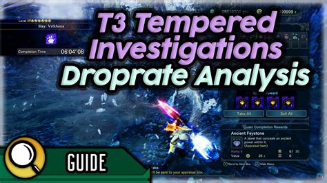 Endgame Deco Farming T Tempered Investigation Droprate Analysis