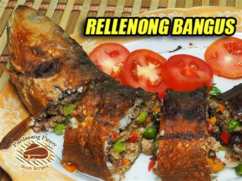 Rellenong Bangus Recipe Stuffed Milk Fish Panlasang Pinoy Meaty Recipes