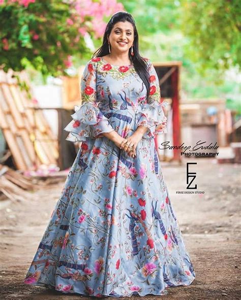 Floral Long Frock From Firozdesignstudio Pc