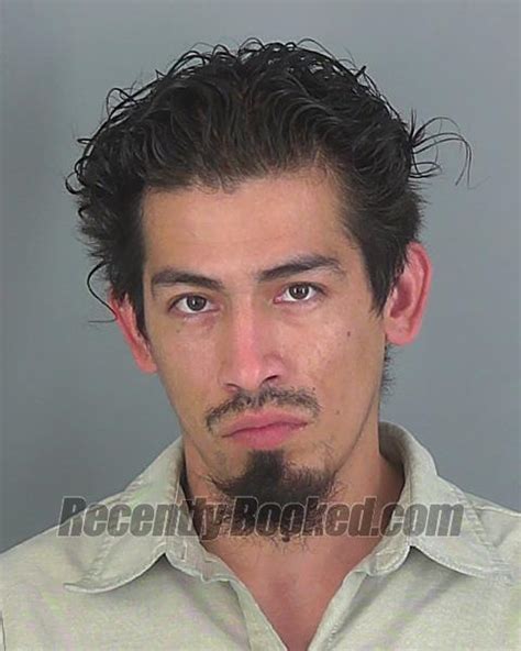 Recent Booking Mugshot For Christopher Moreno In Spartanburg County