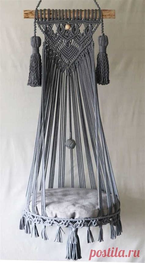 Котоподвес МАКРАМЕ macrame from Шпагат веревка шнур для макраме ...