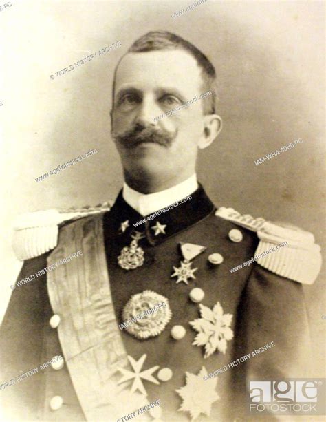 Photograph Portrait Of Victor Emmanuel Iii King Of Italy Who Lived