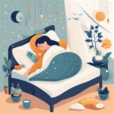 Premium Photo World Sleep Day Illustration