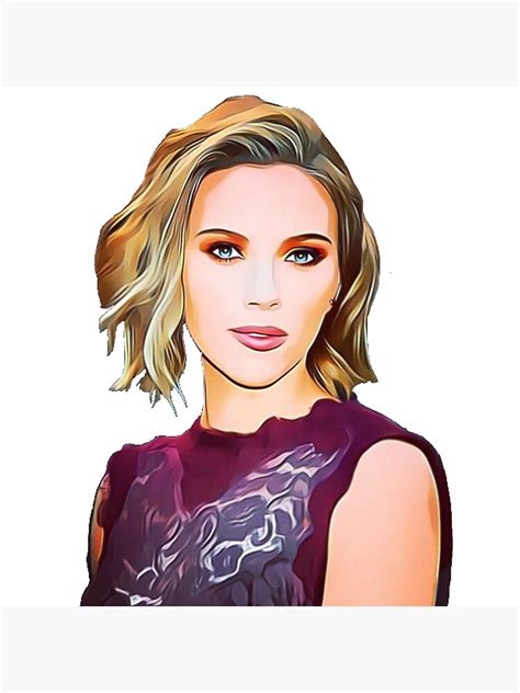 Scarlett Johansson Poster For Sale By Froggyleggs Redbubble