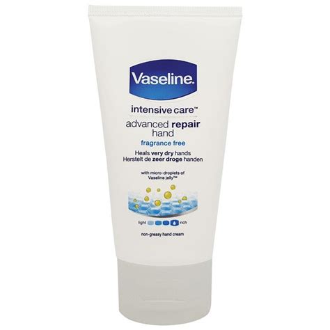 Buy Vaseline Intensive Care Hand Cream Fragrance Free 75ml Online At