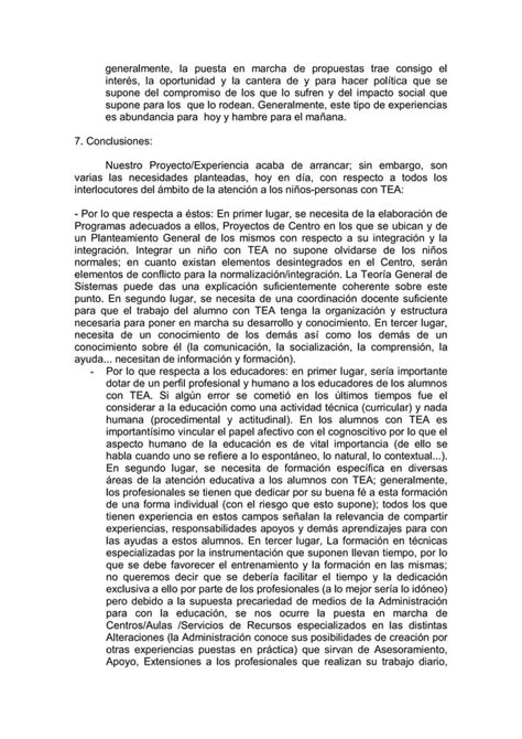 La Integraci N Del Ni O Autista Un Camino Tortuoso Y Largo Por D Nde