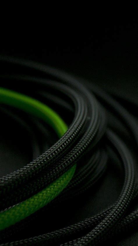 Black Green Wallpaper Android