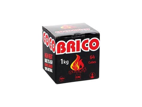 Kokosové uhlíky Cocobrico C26 1kg - Stimbi.sk