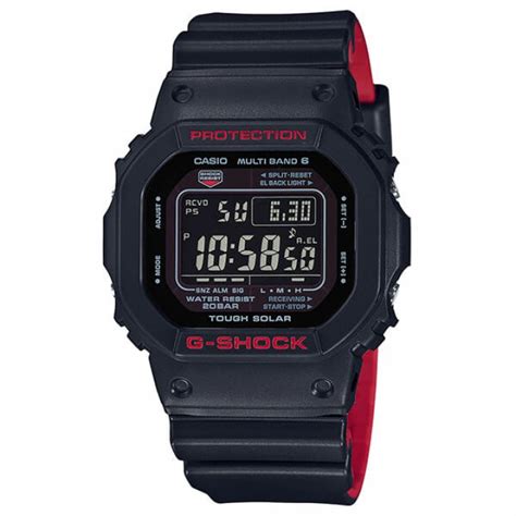 G Shock Gw 5000hr 1jf Black And Red Series New Gw 5000 G Central G