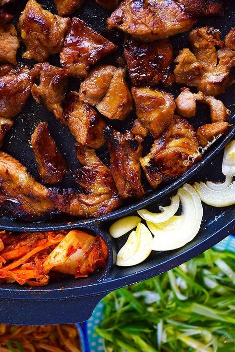 Dwaejigalbi Korean Style Bbq Pork Gilded Gingerbread Recipe In