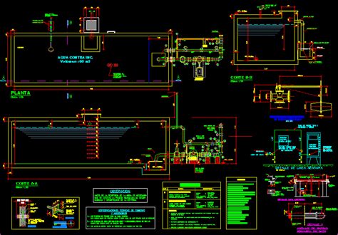 Fire Water Tank Dwg Detail For Autocad Designs Cad Hot Sex Picture