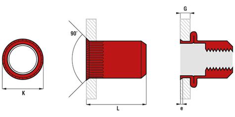 Écrou cranté acier zingué tête réduite 90 Scell it