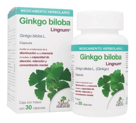 GINKGO BILOBA 40 MG C 30 CAPSULAS LINGNUM Farmapronto